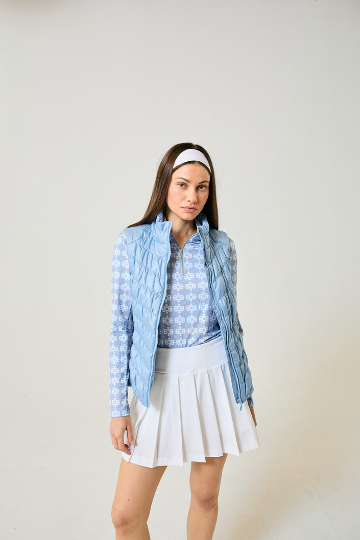 Heritage Vest in Polar Blue — GGBlue