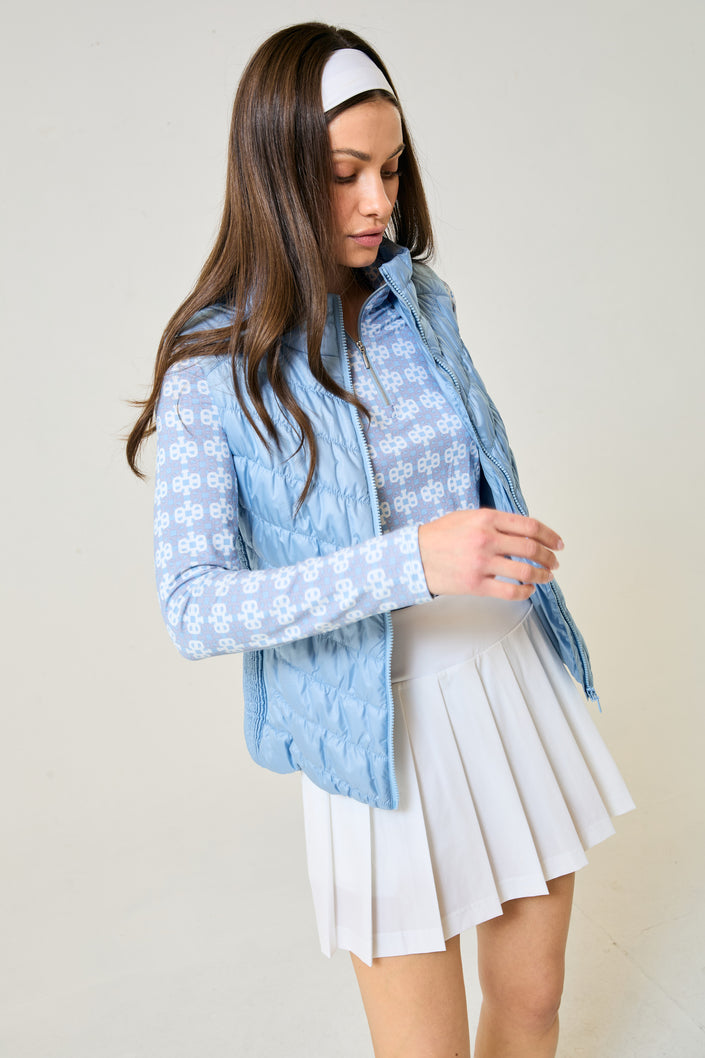 Heritage Vest in Polar Blue — GGBlue