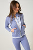 Active Track Jacket - Crystal Blue