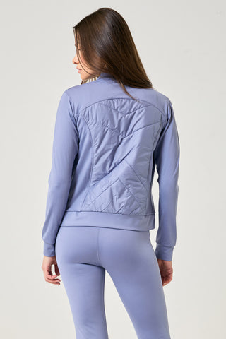 Active Track Jacket - Crystal Blue