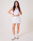 Jamie Sleeveless - White/Copper