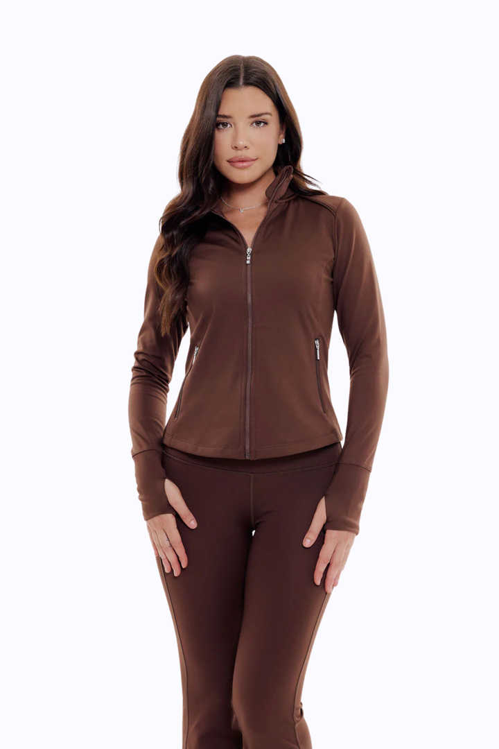 Active Jacket - Cocoa