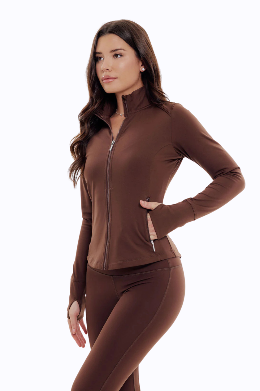 Active Jacket - Cocoa