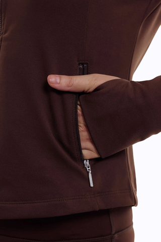 Active Jacket - Cocoa