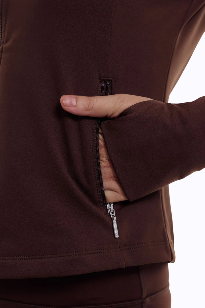 Active Jacket - Cocoa