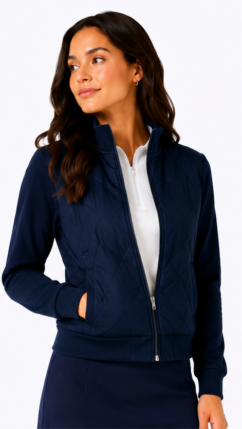 Active Track Jacket - Classic Navy