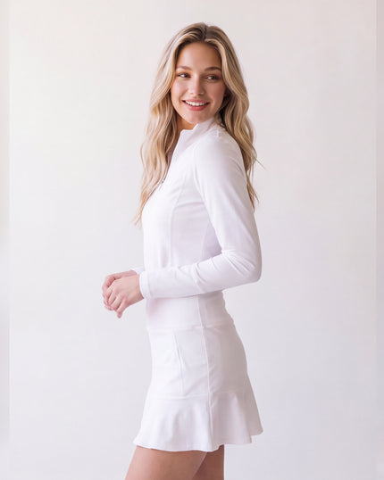 Birdie Skort - White