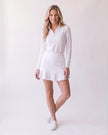 Birdie Skort - White