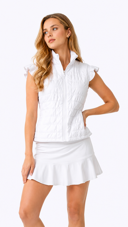 Birdie Skort - White