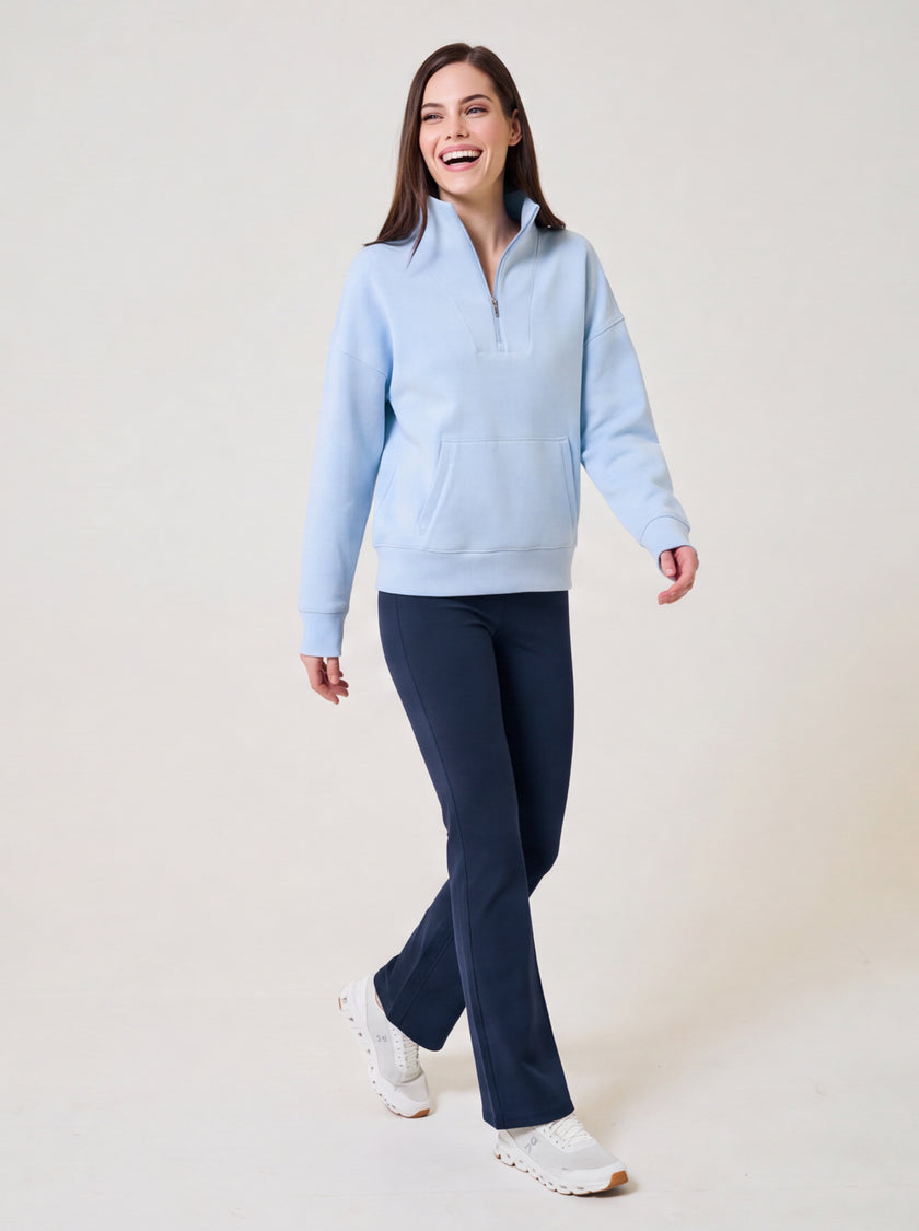 Clubhouse Half Zip Arctic Blue