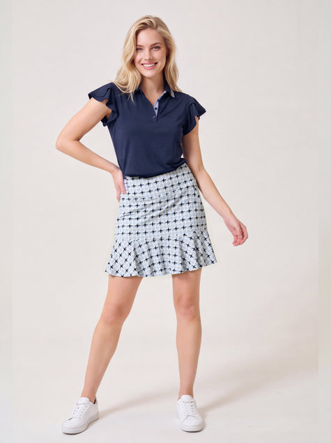 Flare Ice Skort - Plaid