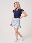 Flare Ice Skort Plaid