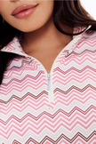 Elina Ice Sleeveless - Chevron Swing