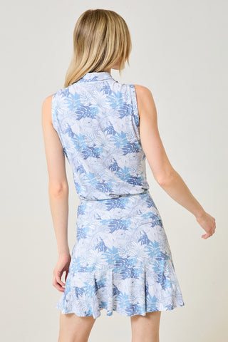 Flare Ice Skort - Arctic Palm