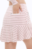 Flare Ice Skort - Rose Diamonds