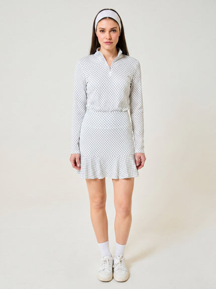 Flare Ice Skort - Lush Lattice