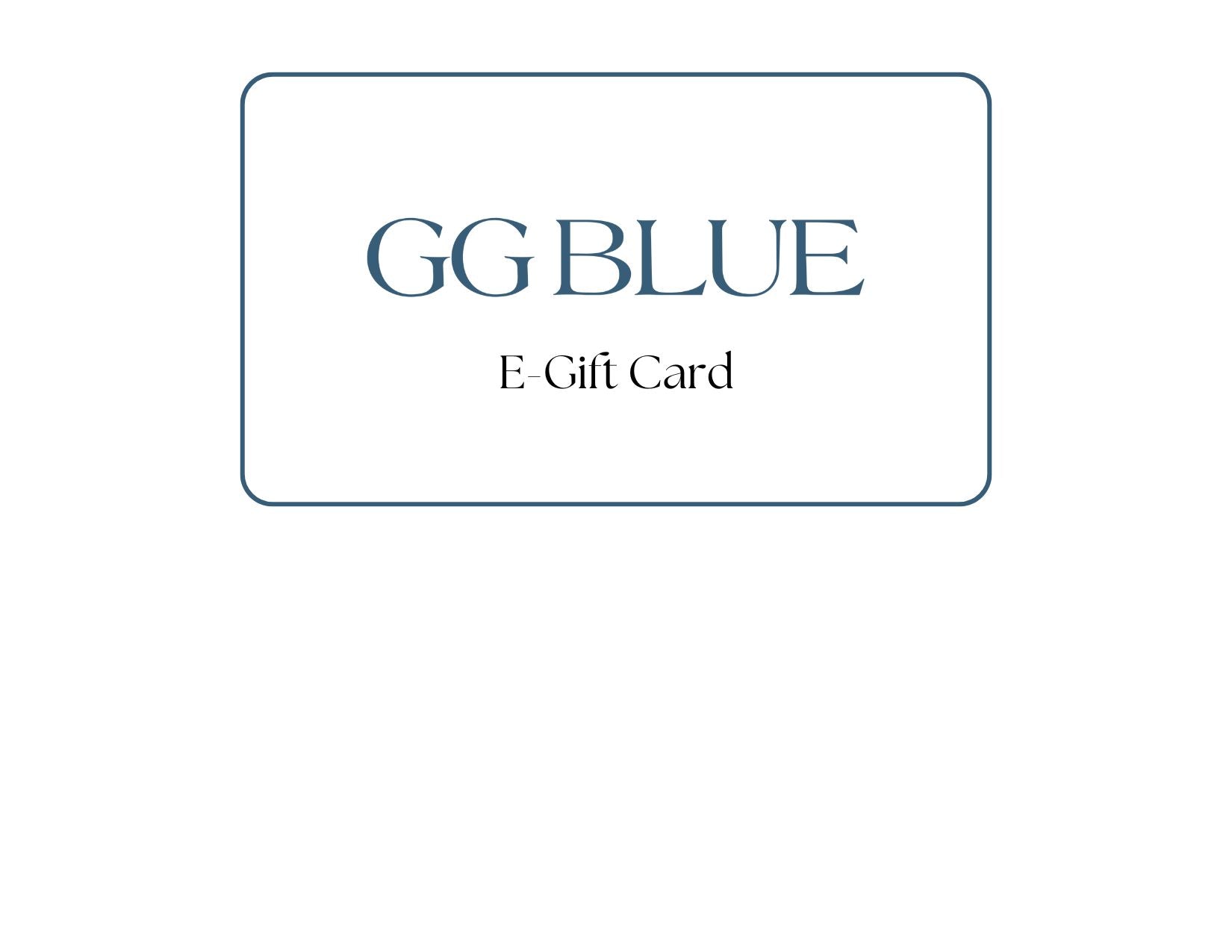 GGBlue Gift Card