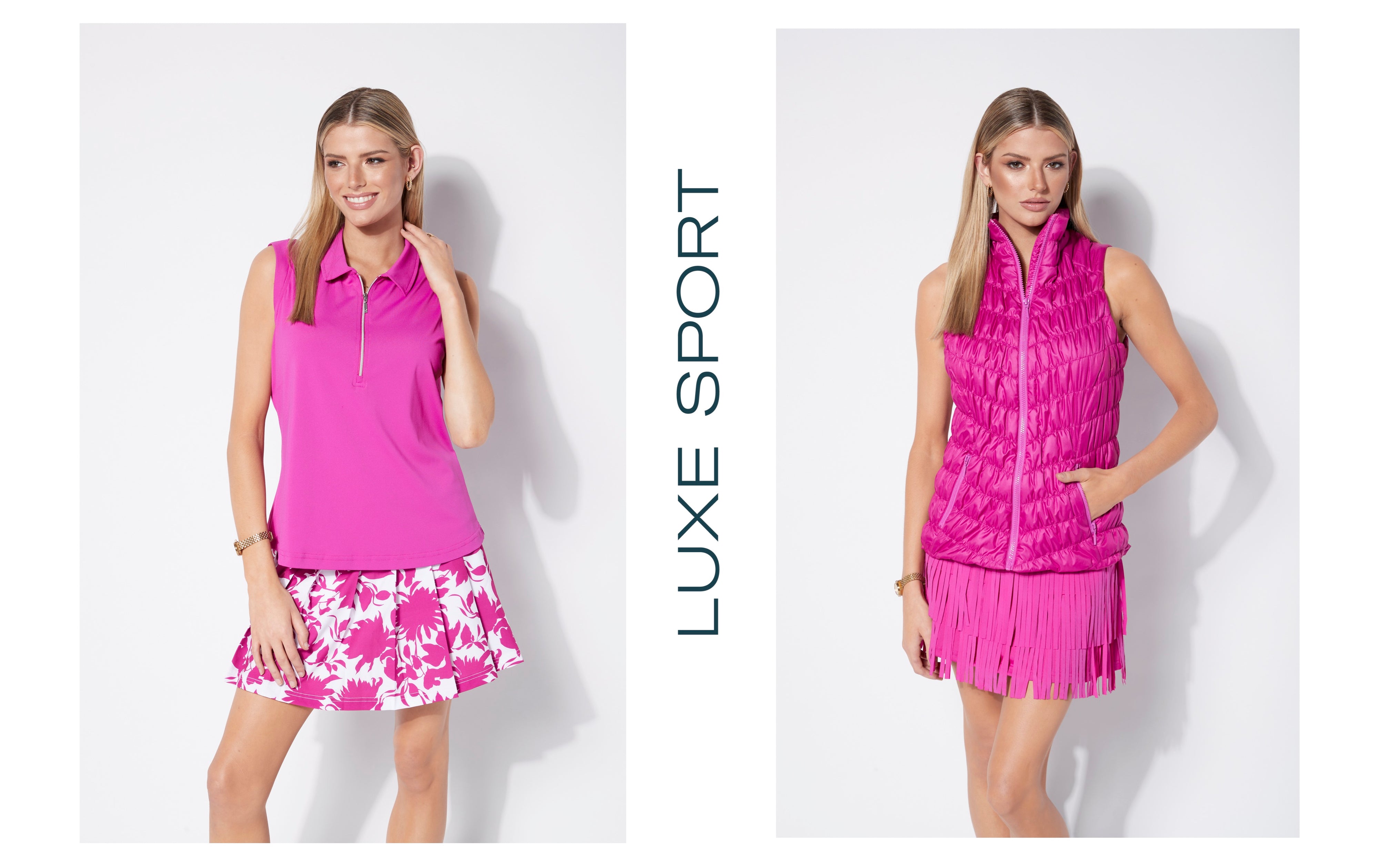 Luxury fashion forward Women’s Golf & Tennis Clothes Sportswear GGblue