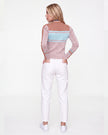 Autumn Sweater - Copper / White