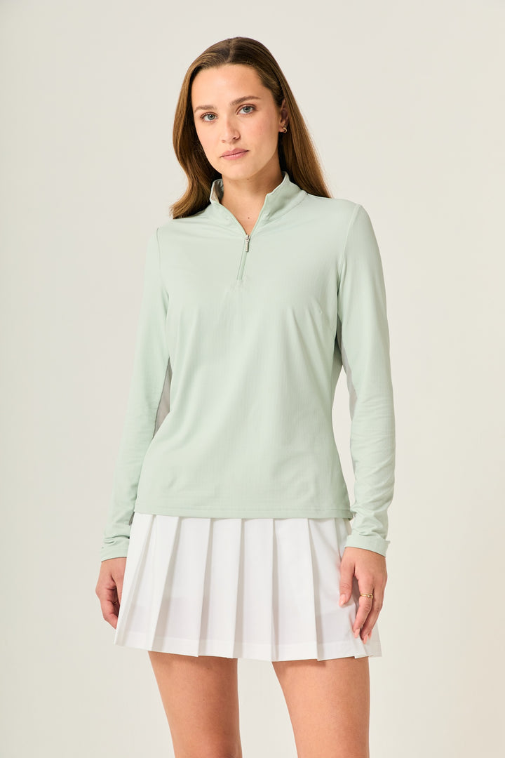 Georgia Ice Long Sleeve - Lush Lattice