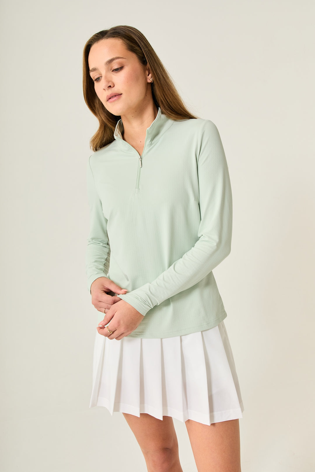 Georgia Ice Long Sleeve - Lush Lattice