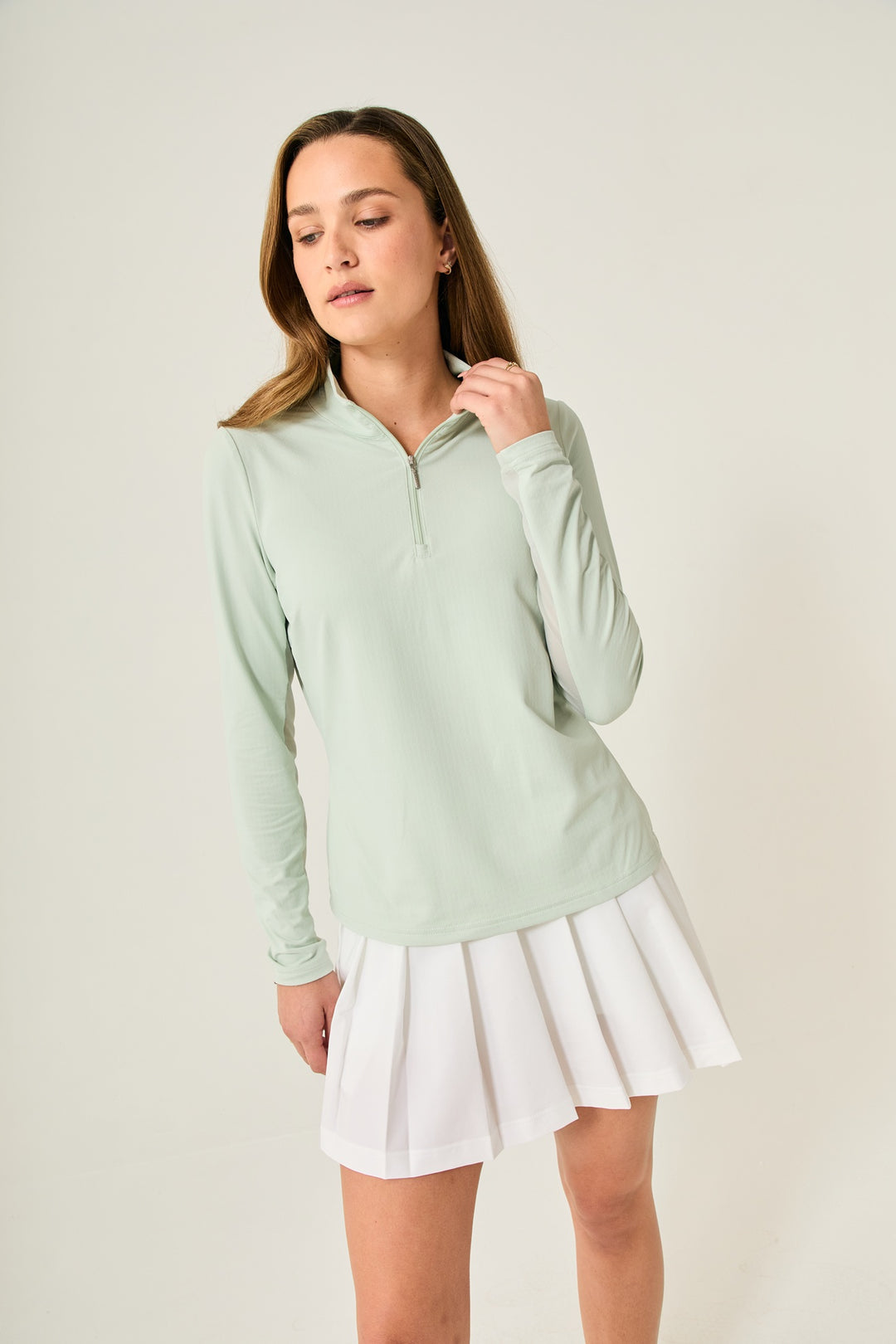 Georgia Ice Long Sleeve - Lush Lattice