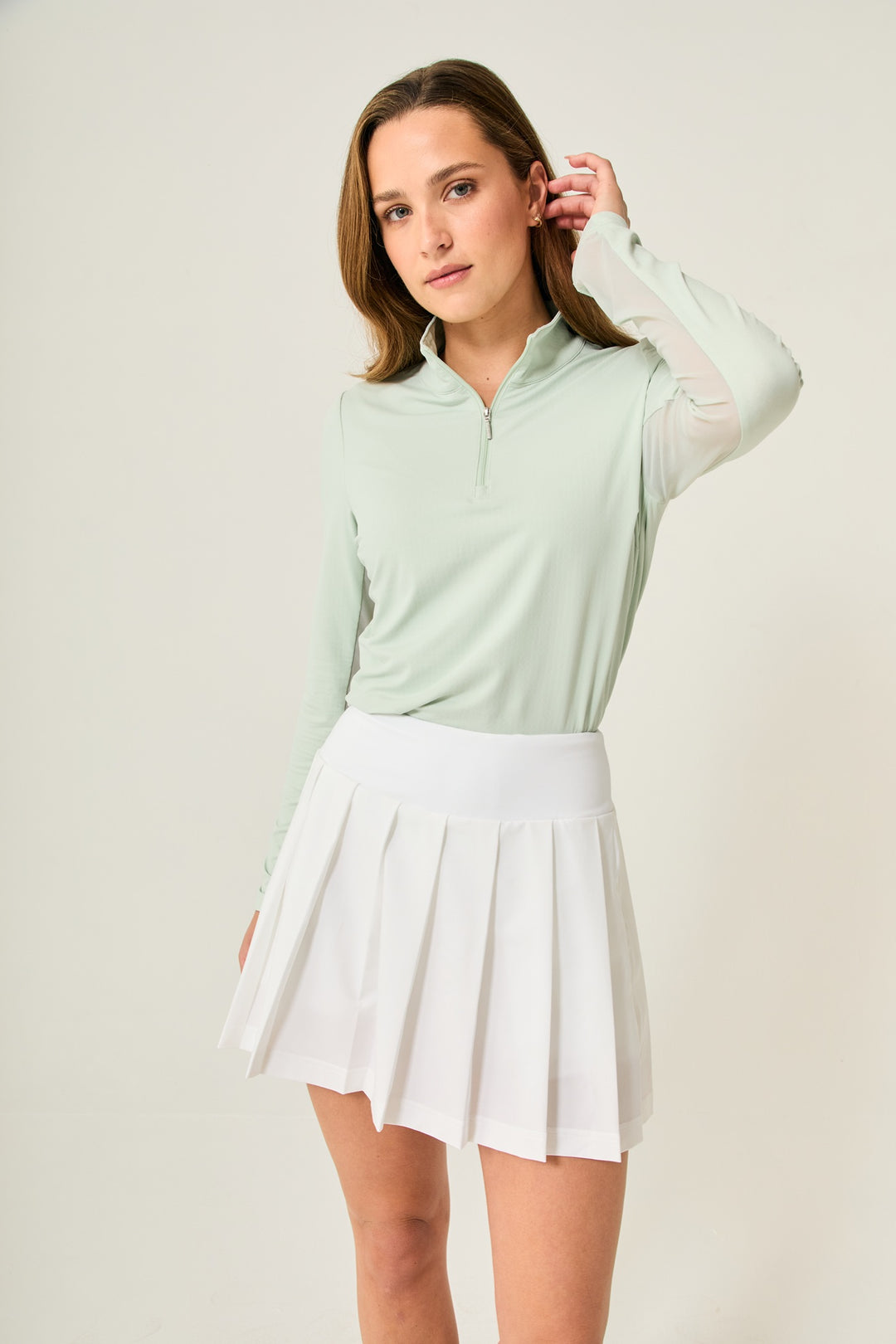 Georgia Ice Long Sleeve - Lush Lattice