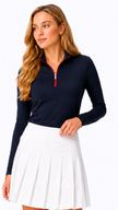 Georgia Ice - Navy Scarlet