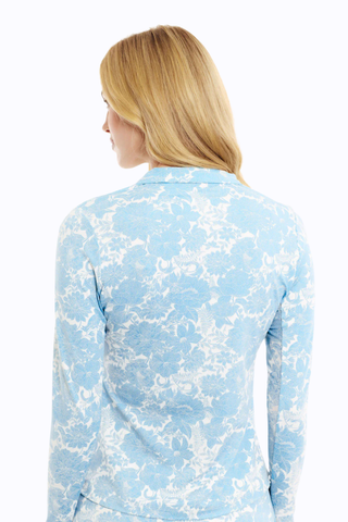 Georgia Ice Long Sleeve- Water Hyacinth