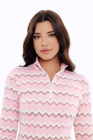 Georgia Long Sleeve - Chevron Swing