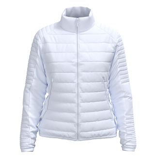 Halley Quilted Jacket - WHITE