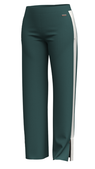 GG Track Pant - FORREST/SNOW WHITE