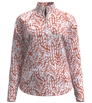 Georgia Ice Long Sleeve Shirt - PUMPKIN MOTH