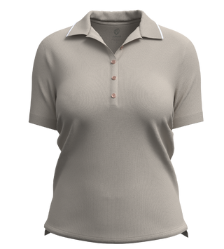 Classic Polo Shirt for Club Logo - STONE