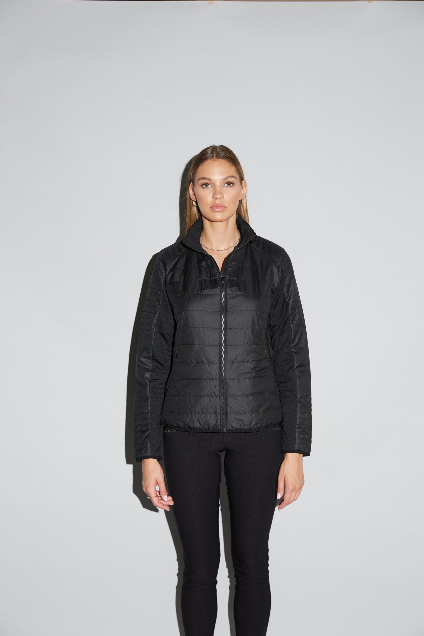 Halley Quilted Jacket - Black