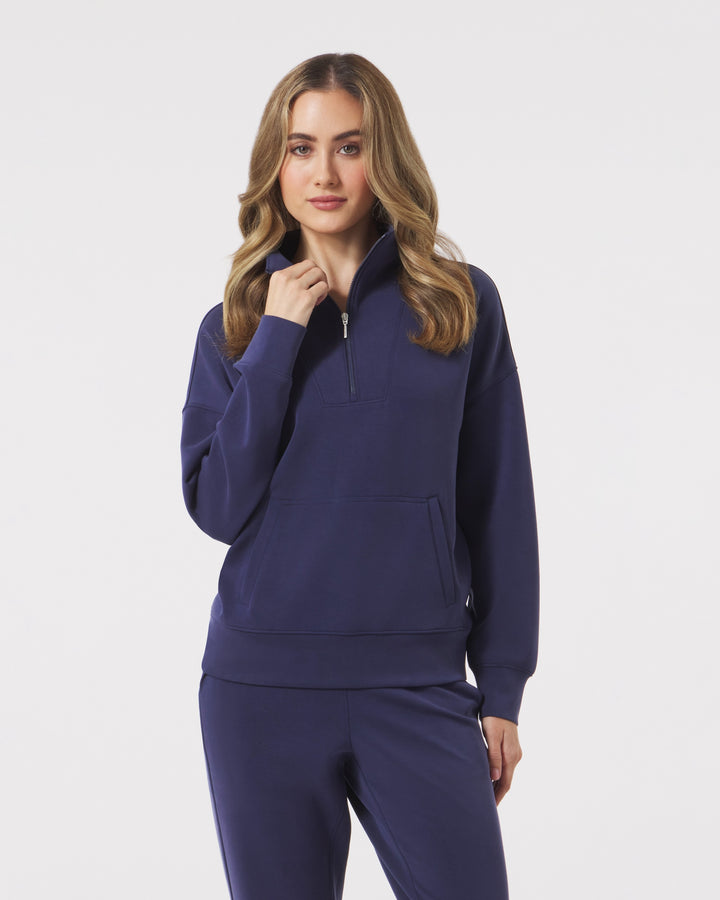 Clubhouse Half Zip - Classic Navy