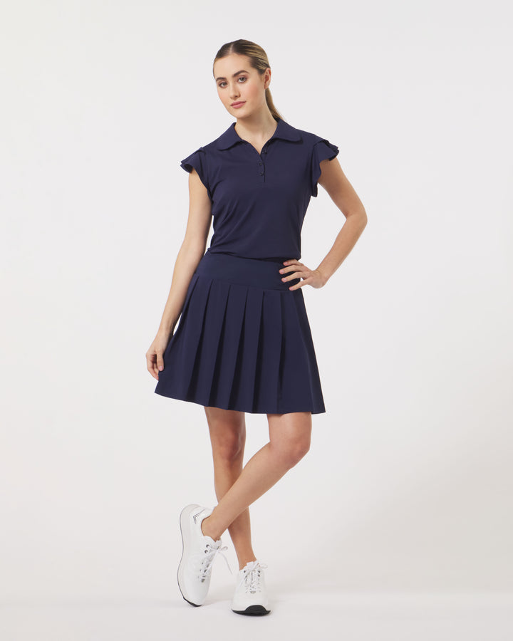 Classic Skort 18in - Classic Navy