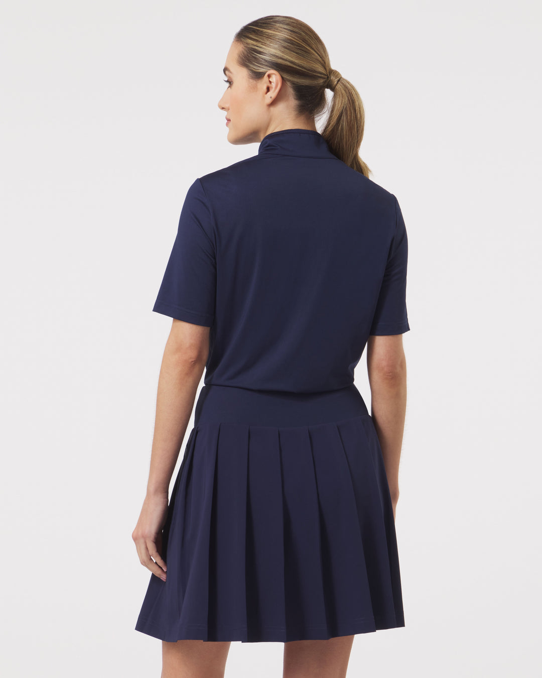 Classic Skort 18in - Classic Navy