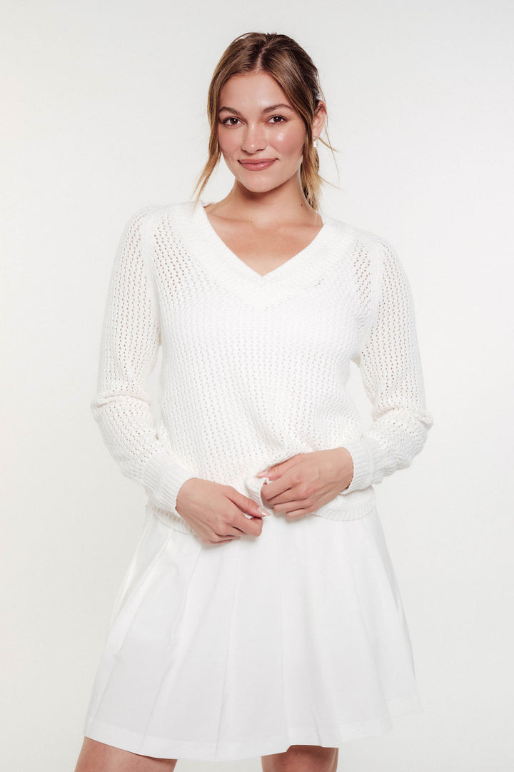 Royal Varsity Sweater - White