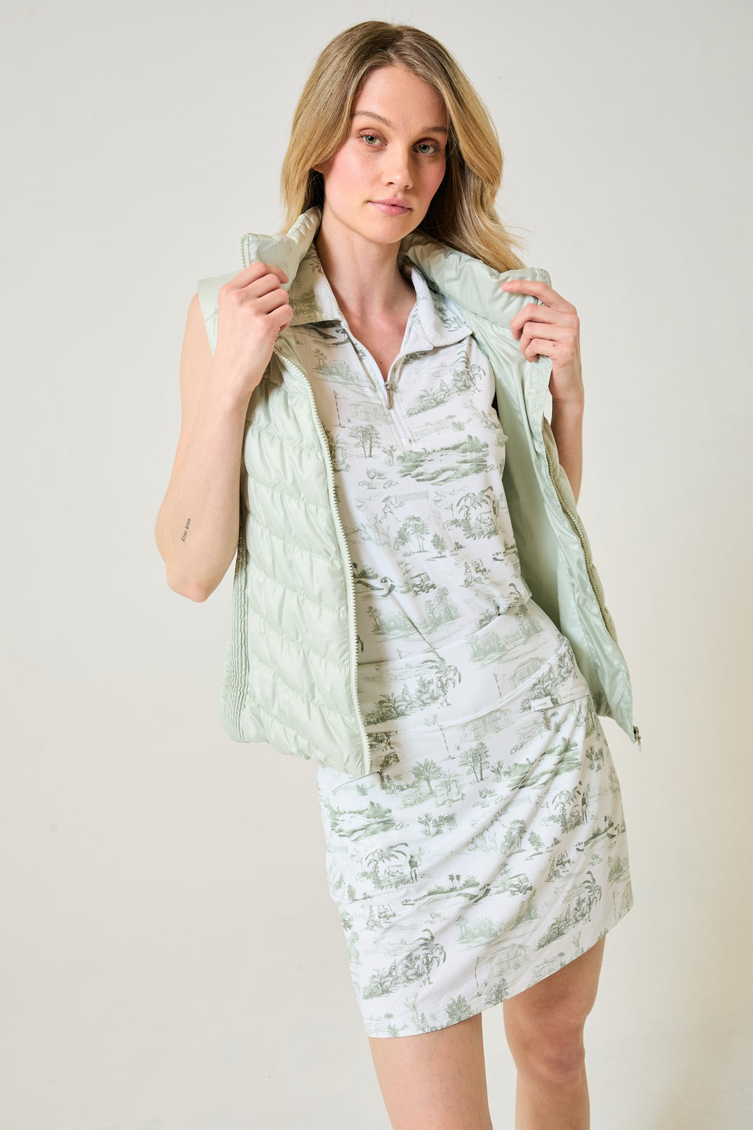 Heritage Vest - Velvet Moss