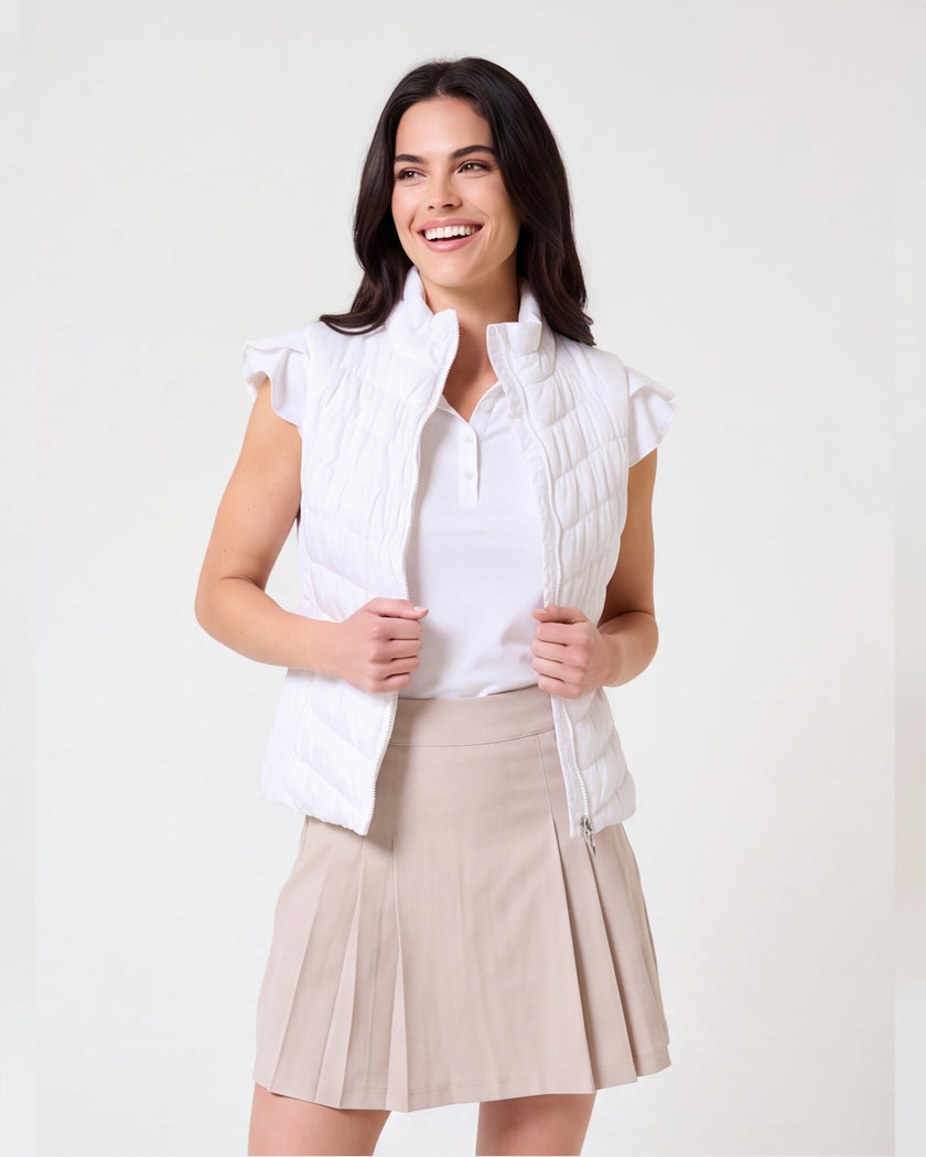 Heritage Vest - White