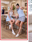 Harlo Snow Leopard skort — coordinated duo lifestyle