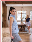Harlo Snow Leopard skort — side lifestyle