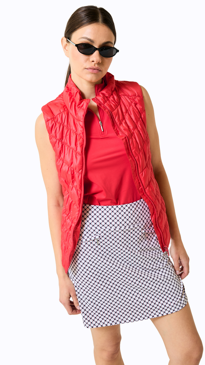 Heritage Vest - Scarlet