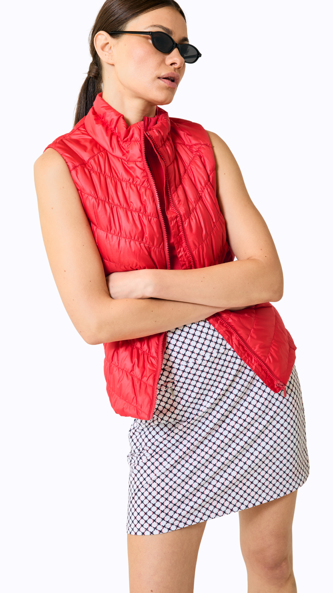 Heritage Vest - Scarlet