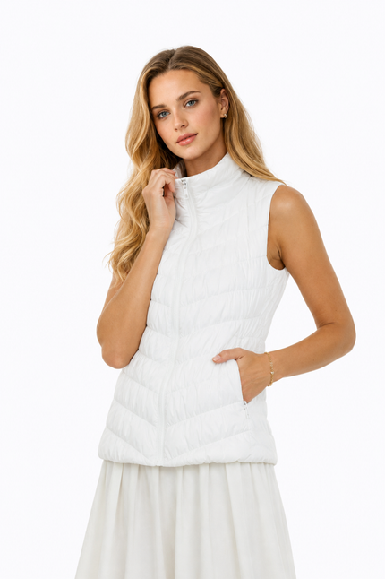 Heritage Vest - White