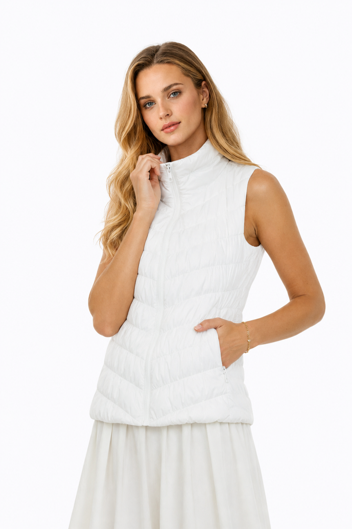 Heritage Vest - White