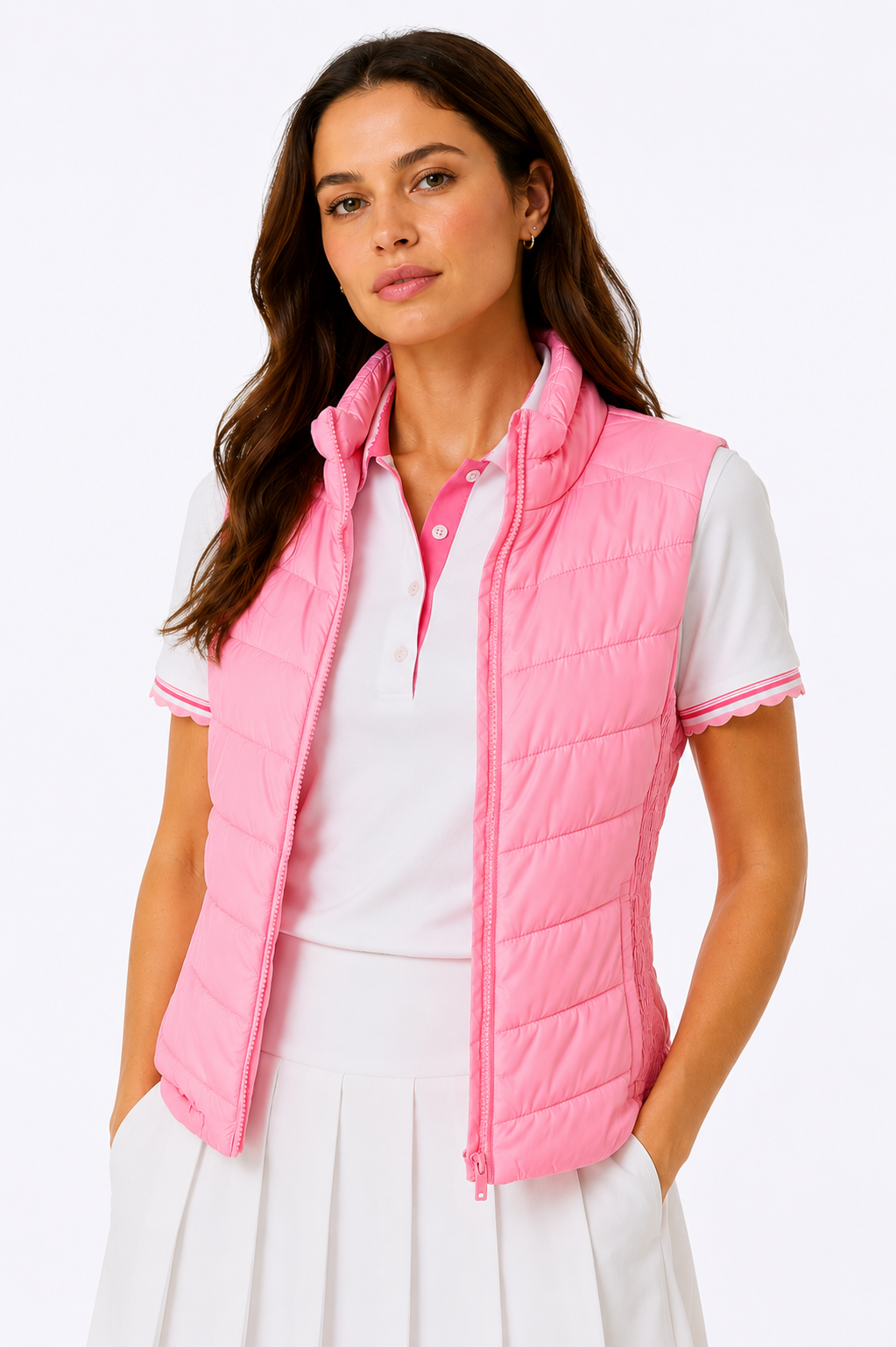 Heritage Vest - Cabana Pink