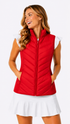 Heritage Vest - Scarlet