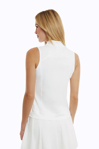 Motion Sleeveless Tank - White
